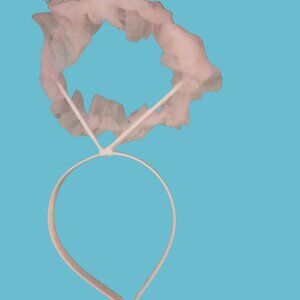 Angel Halo Headband White Tulle Costume Theater Dress Up Party